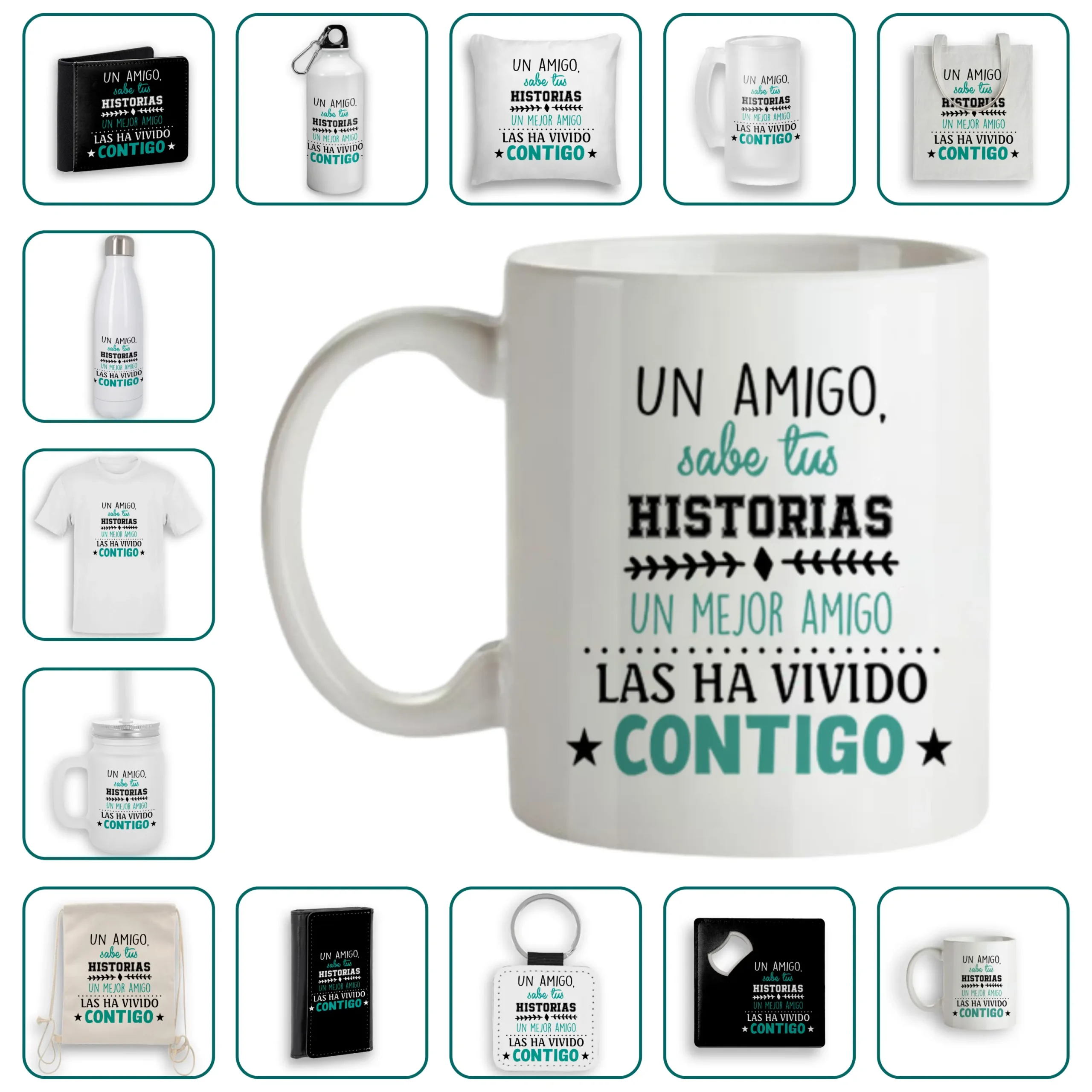 Un amigo, sabe tus historias, un mejor amigo las ha vivido contigo