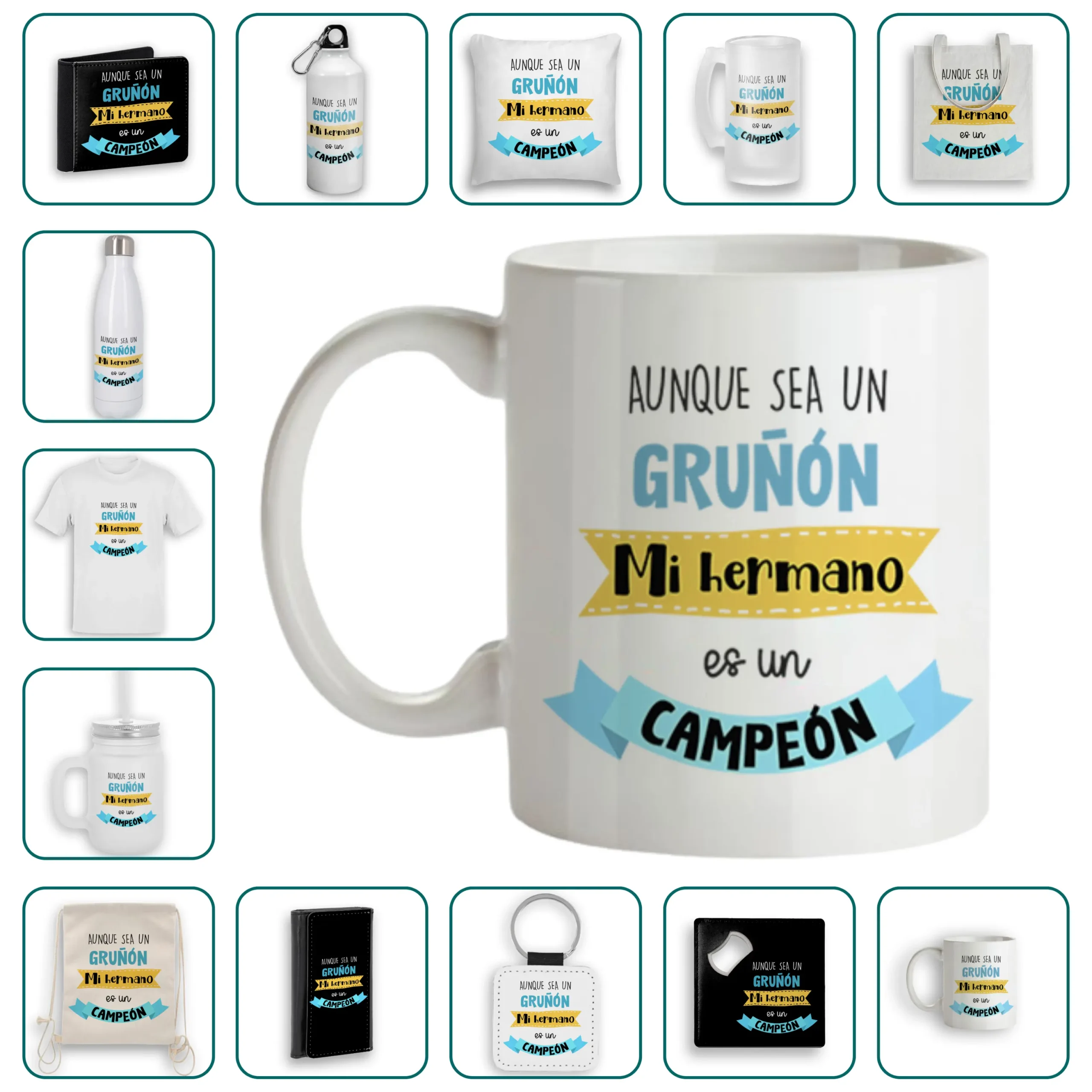 Aunque sea un gruñón, mi hermano es un campeón