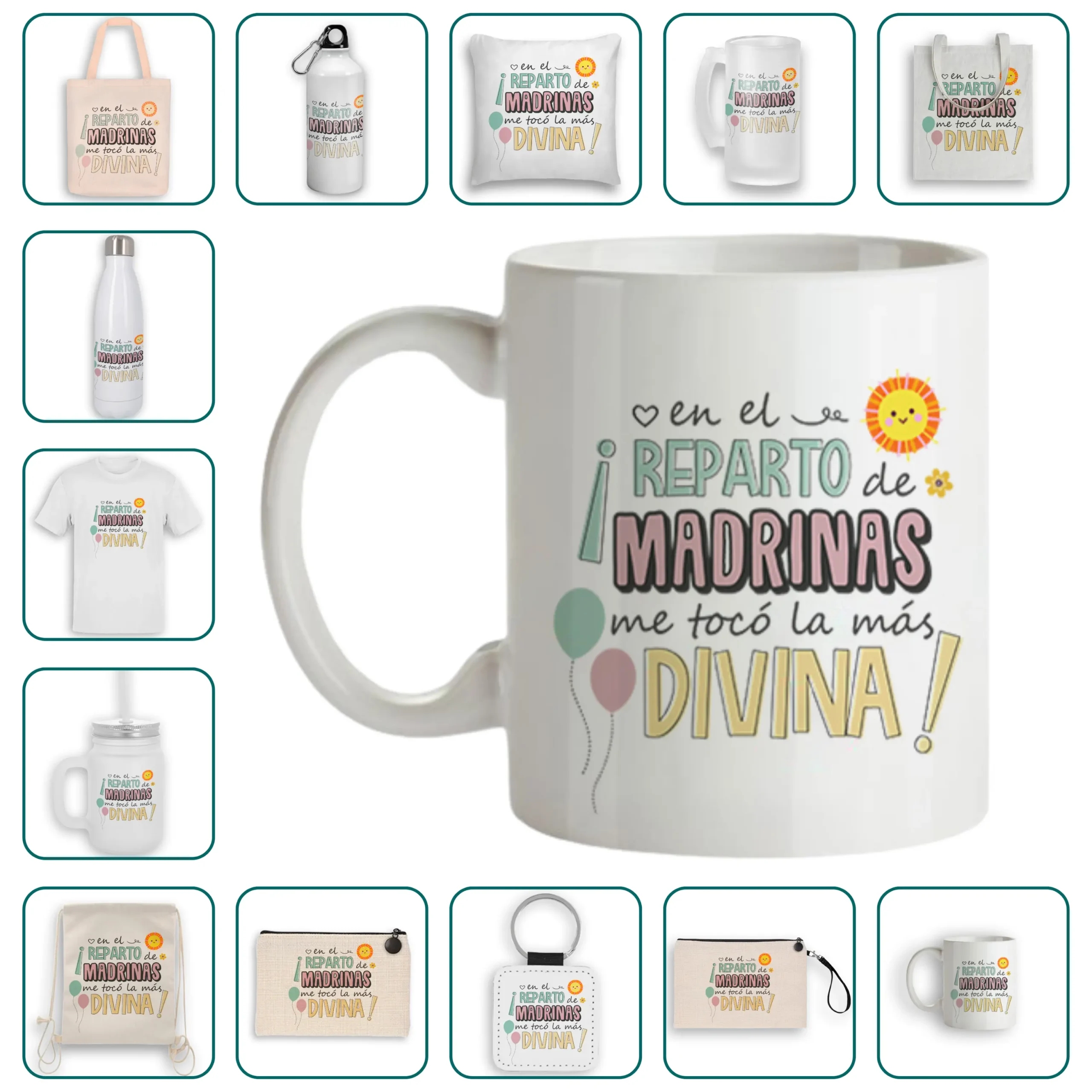 En el reparto de madrinas me tocó la más