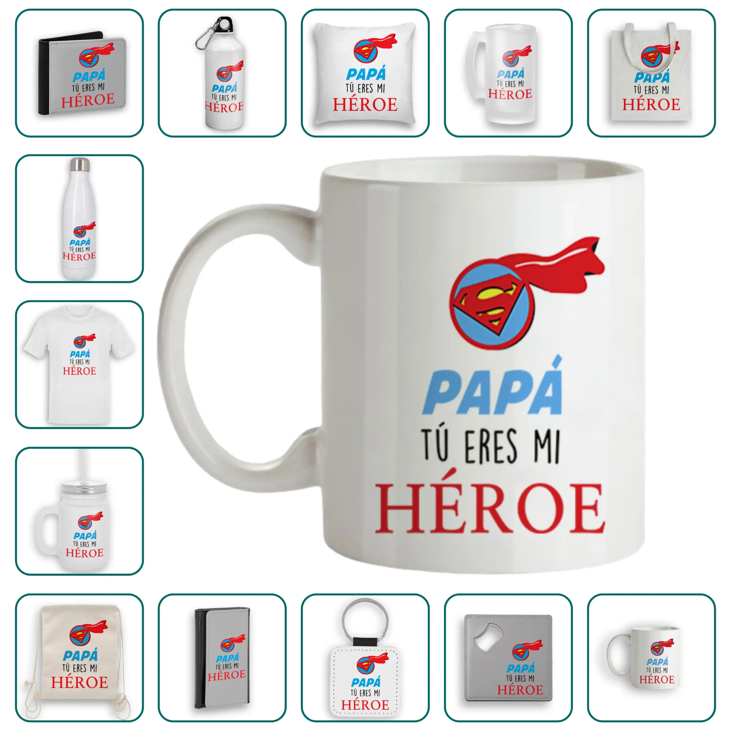 Papá tu eres mi héroe