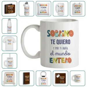 Sobrino te quiero y por ti daría el mundo