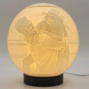 Litofanía 3D Luna Personalizada