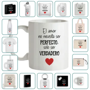 El amor no necesita ser perfecto, solo ser verdadero