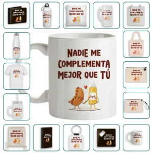 Nadie me complementa mejor que tú