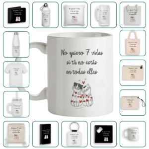 No quiero 7 vidas si tú no estás en todas ellas