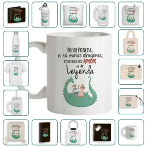 No soy princesa, ni tú matas dragones, pero nuestros amor es de leyenda