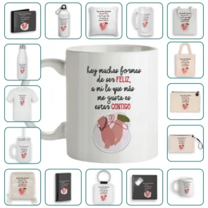 Hay muchas formas de ser feliz, a mi la que más me gusta es estar contigo