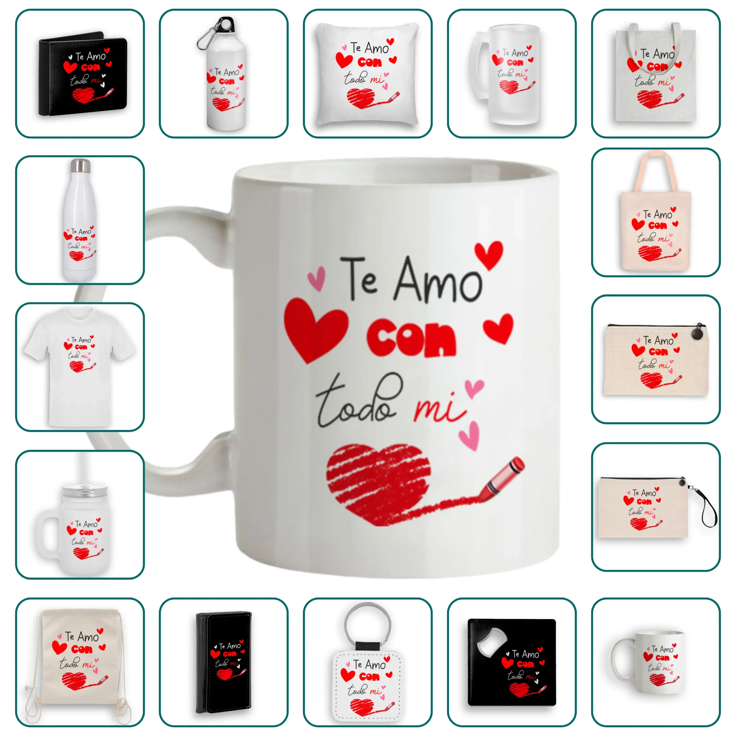 Te amo con todo mi corazón