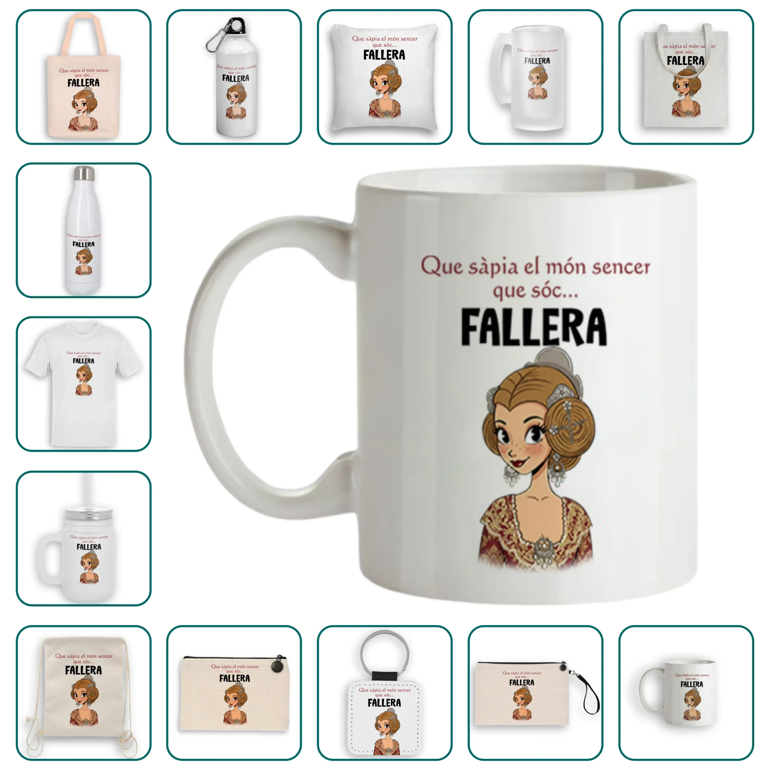 Que sàpia el món sencer que sóc fallera