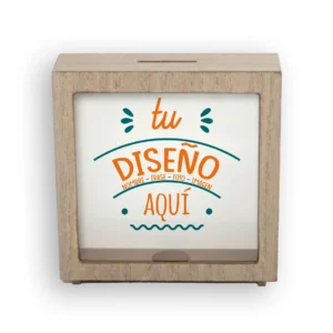 Hucha de Madera Personalizada