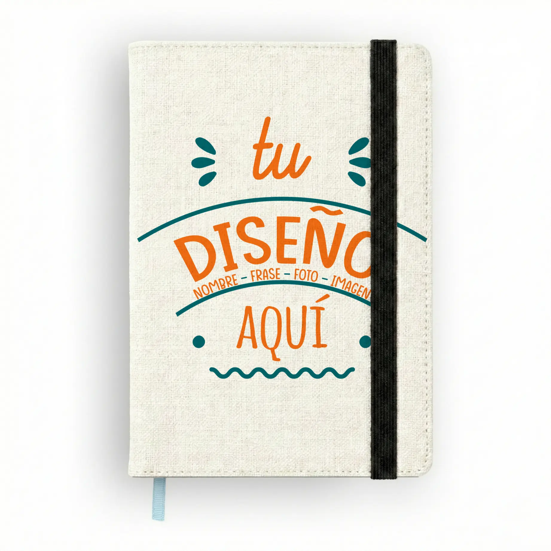 Libreta A6 Personalizada con Tapa de Lino