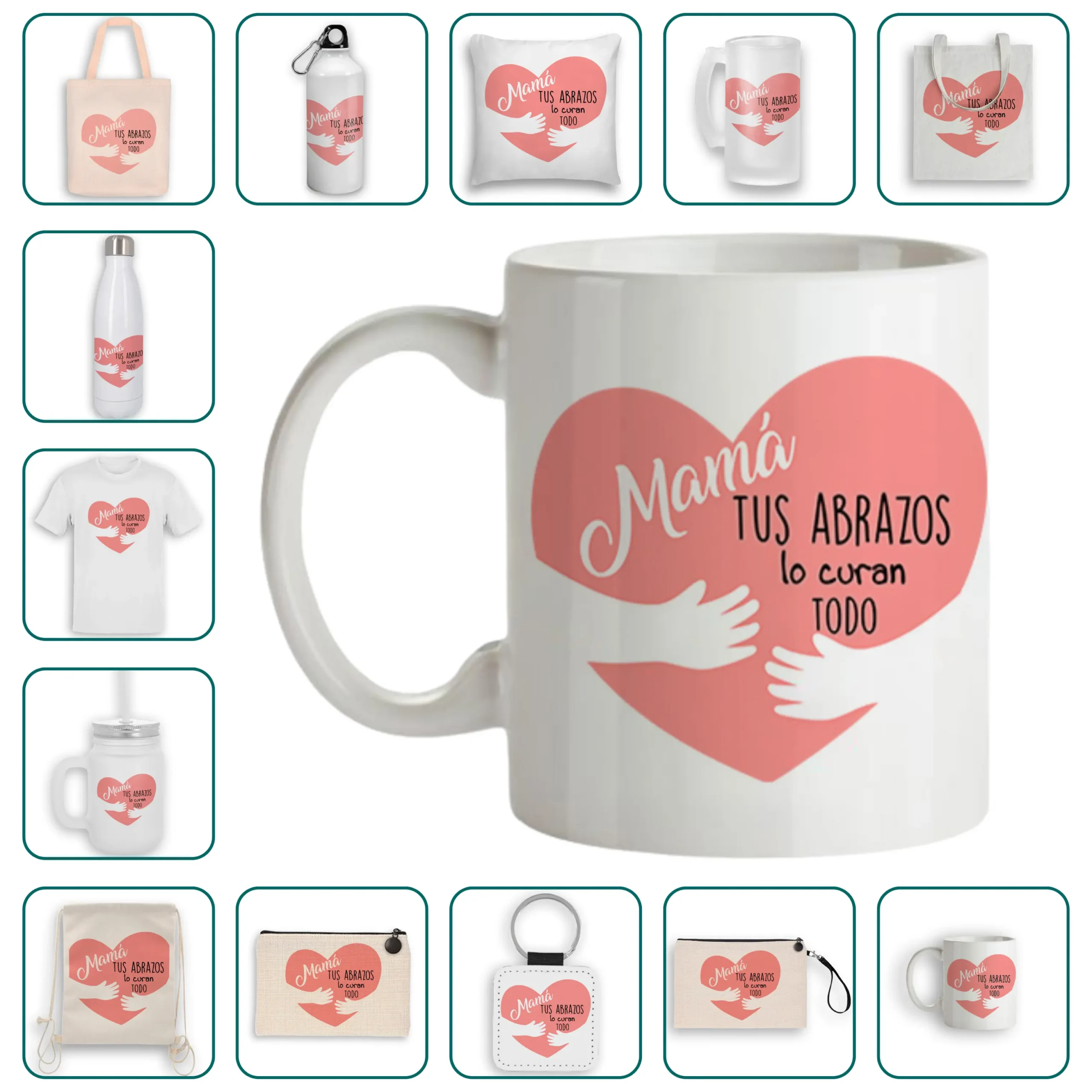 Mamá tus abrazos lo curan todo