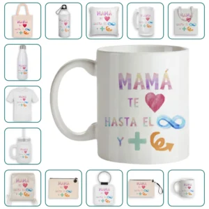 Mamá te quiero hasta el infinito y más allá