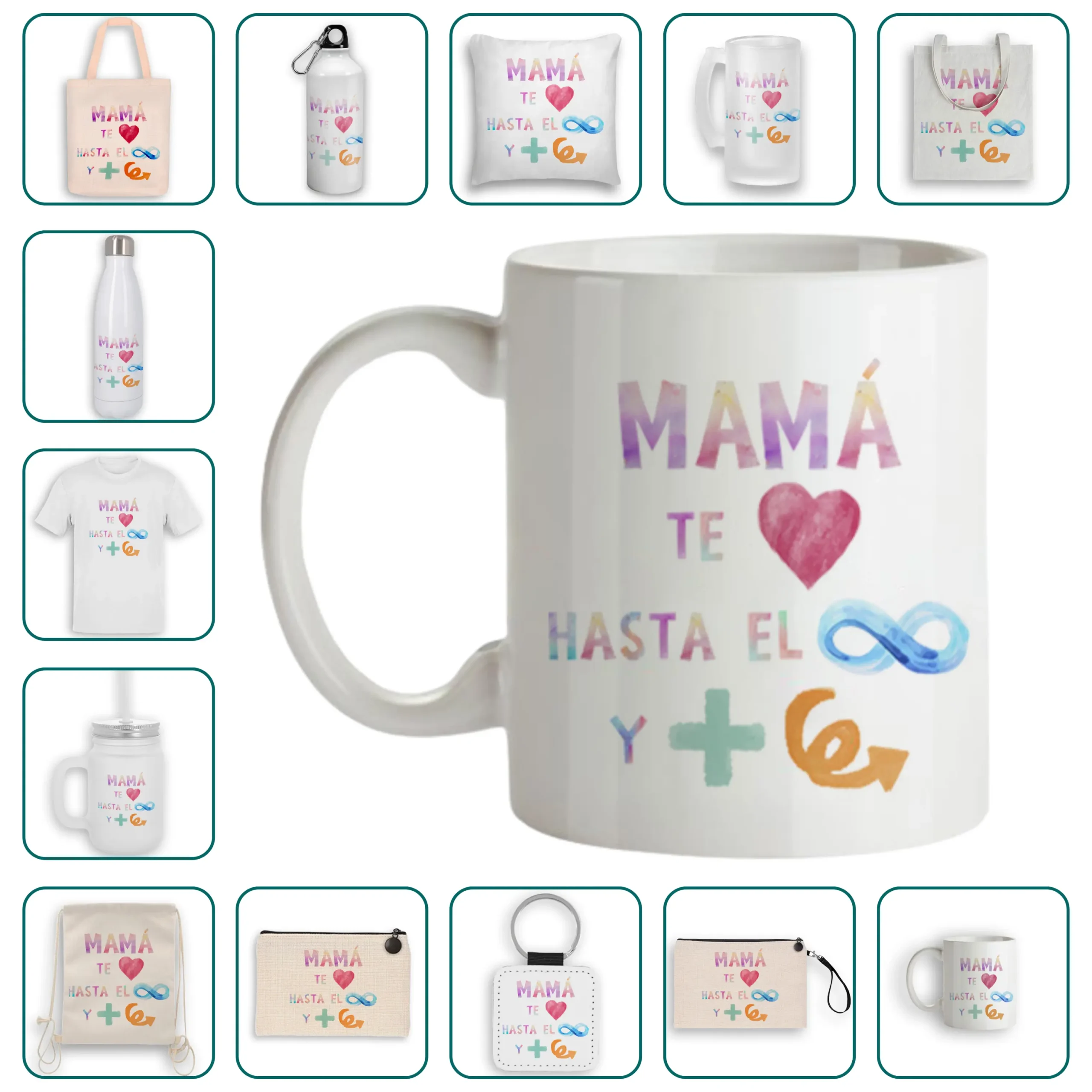 Mamá te quiero hasta el infinito y más allá