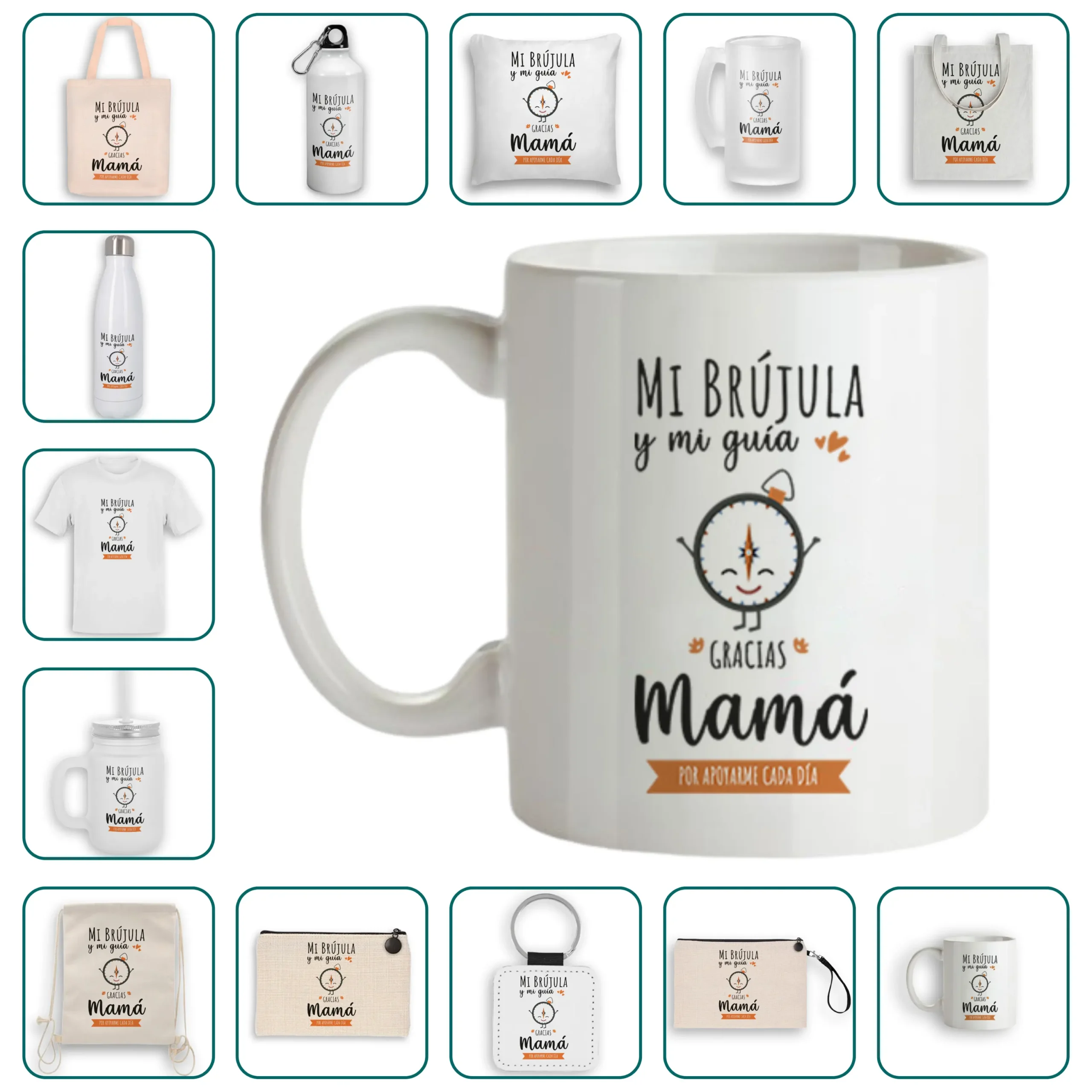 Mi brújula y mi guía, gracias mamá por apoyarme