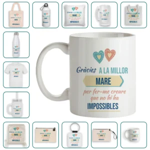 Gràcies a la millor mare per fer-me creure que no hi ha impossibles