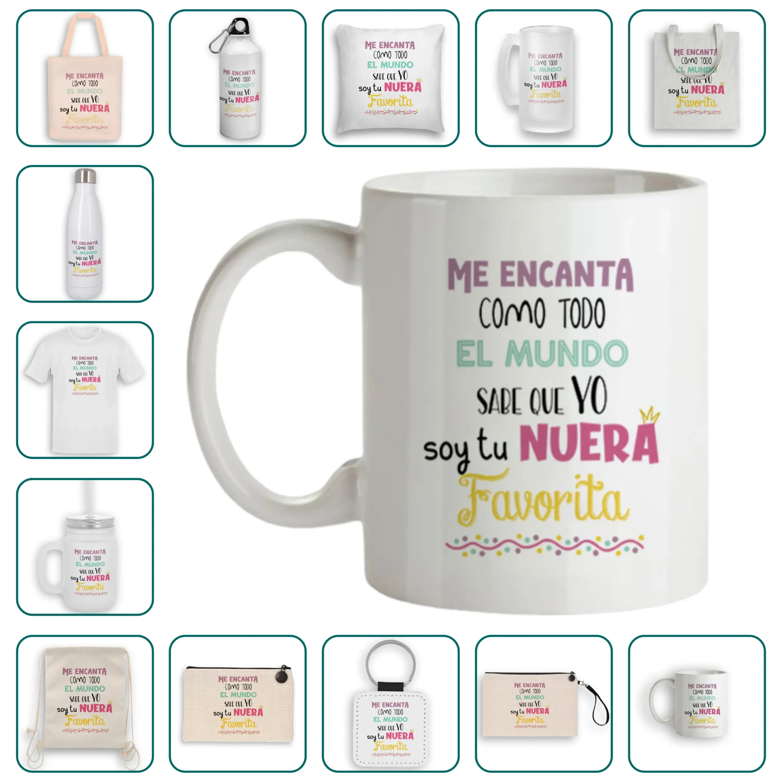 Me encanta como todo el mundo sabe que yo soy tu nuera favorita