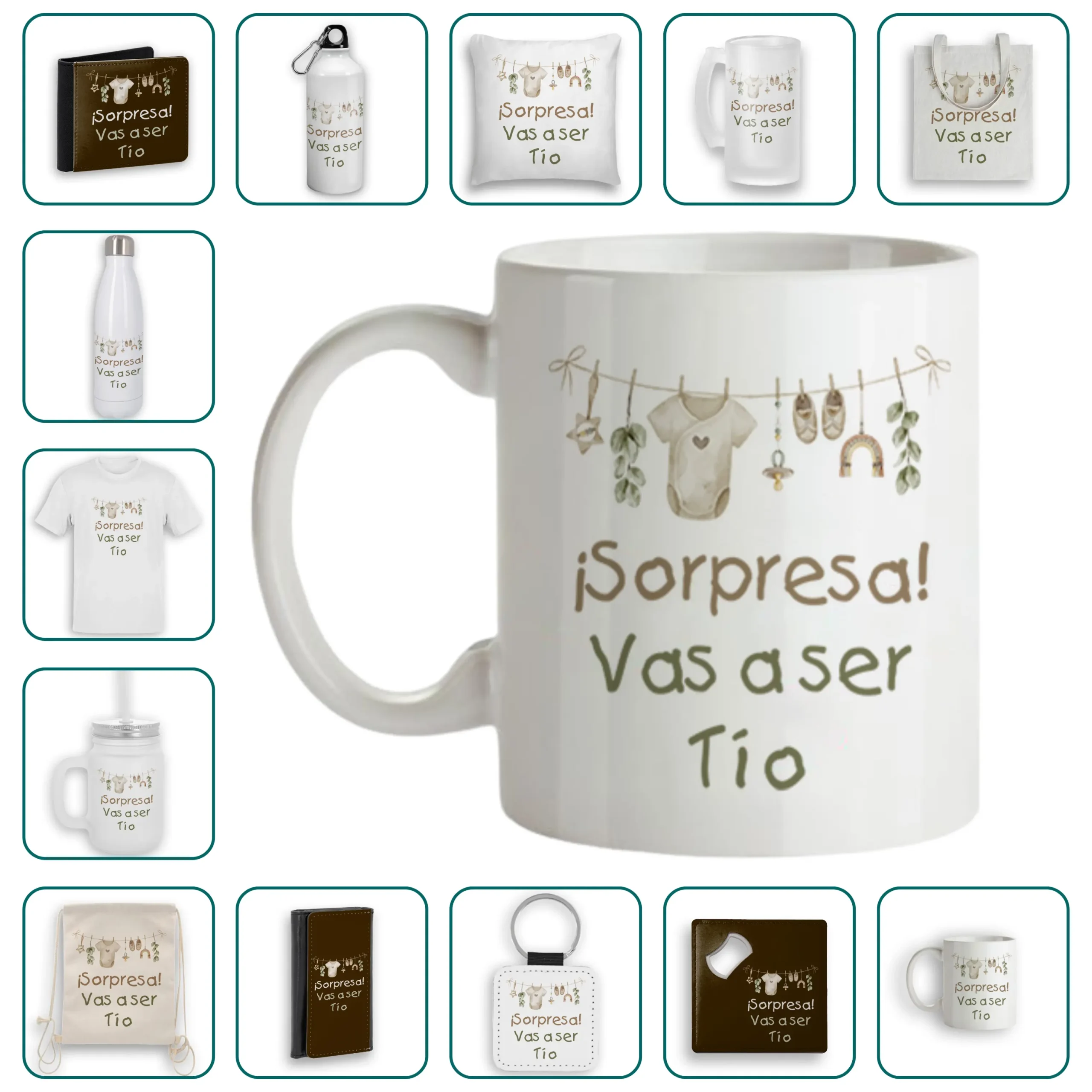 ¡Sorpresa! Vas a ser tío