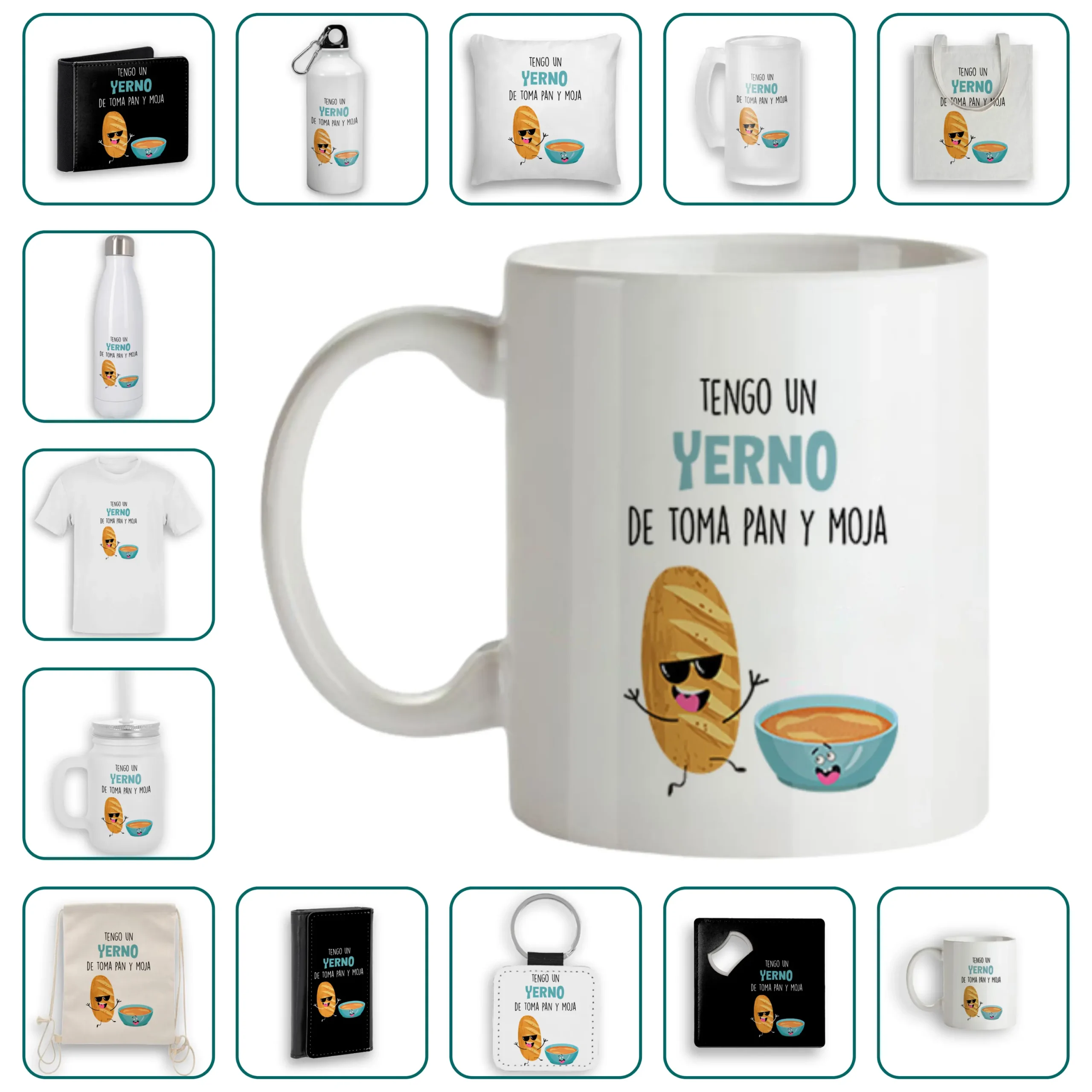 Tengo un yerno de toma pan y moja