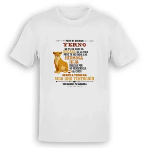 Para mi querido yerno - Camiseta