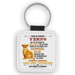 Para mi querido yerno - Llavero