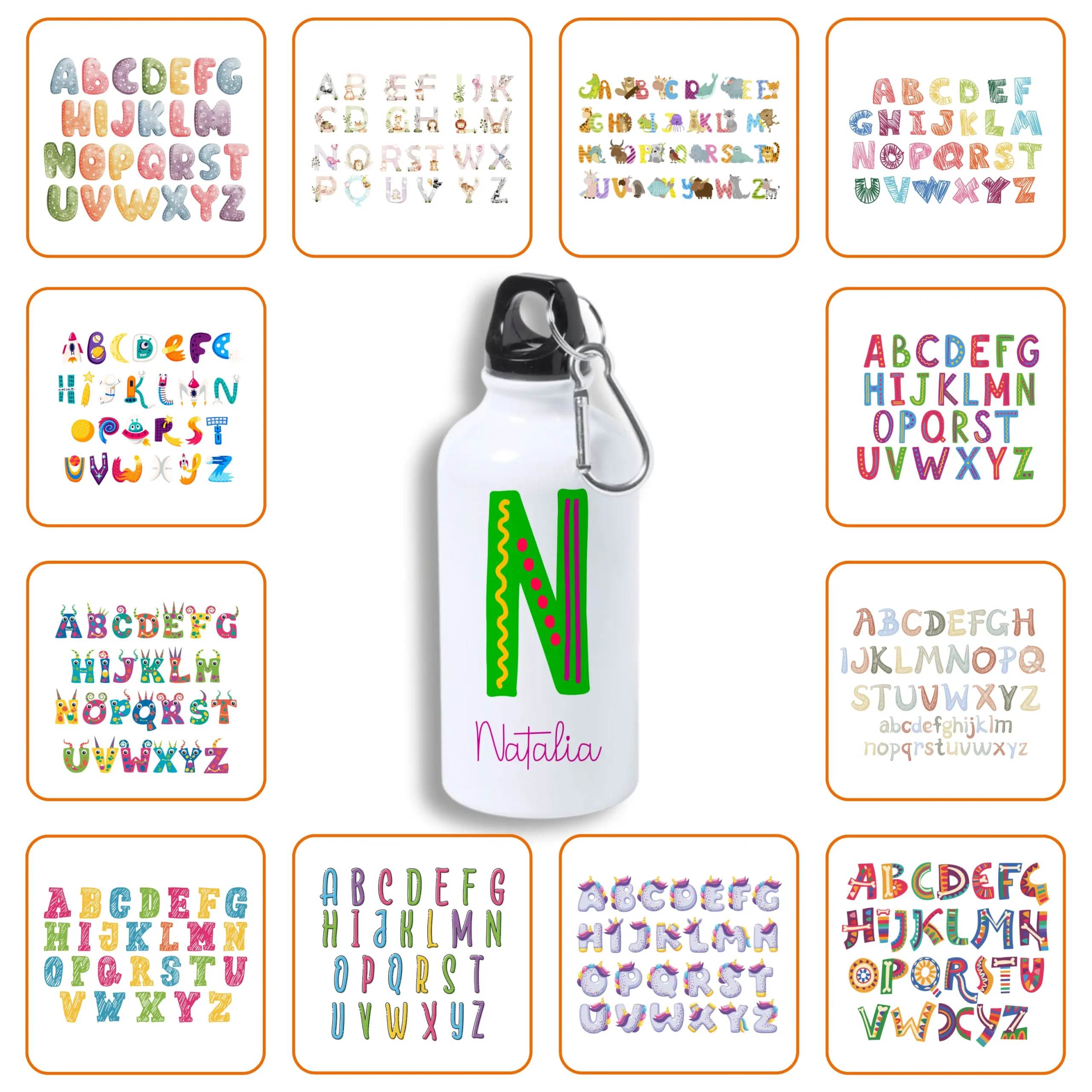 Botella de Aluminio con el Diseño que elijas