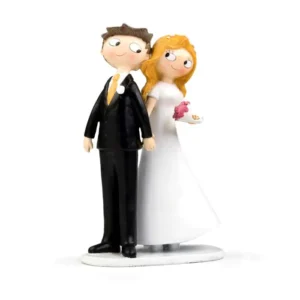 Figura pastel novios Pop Fun cogidos de la mano