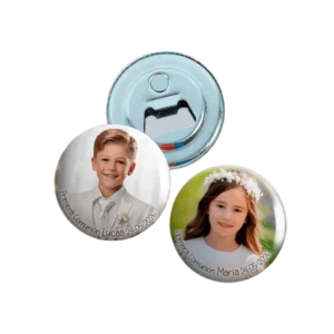 Chapa Imán/Abridor Personalizada Comunión