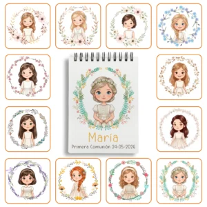 Bloc Anillas A6 Niña Comunión