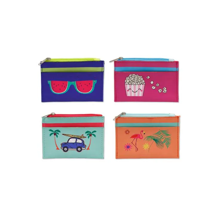 Monedero Tarjetero con Cremallera