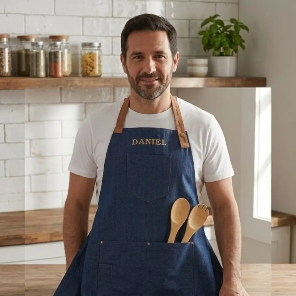 Delantales Bordados Personalizados para Padre