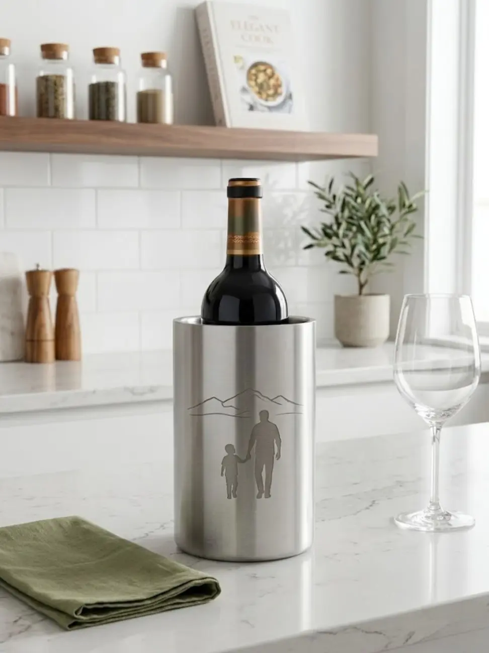 Enfriador de botellas personalizado Para Padre