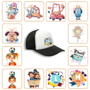 Gorra Bicolor personalizada con diseño elegido