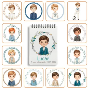 Bloc Anillas A6 Niño Comunión