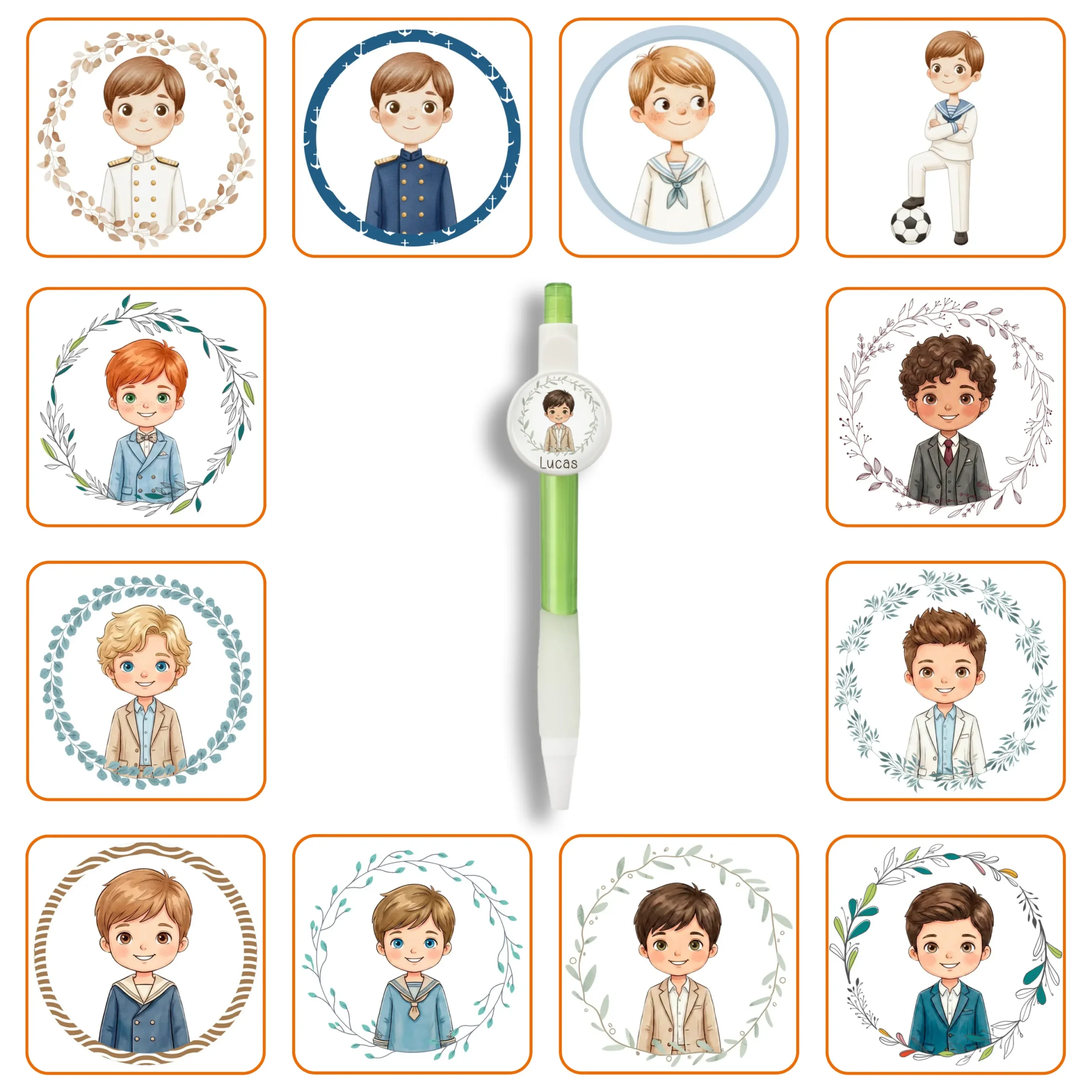 Bolígrafo Personalizado Niño Comunión