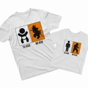 Camisetas Padre e Hijo Tu Hijo Mi Hijo Tu Papá Mi Papá