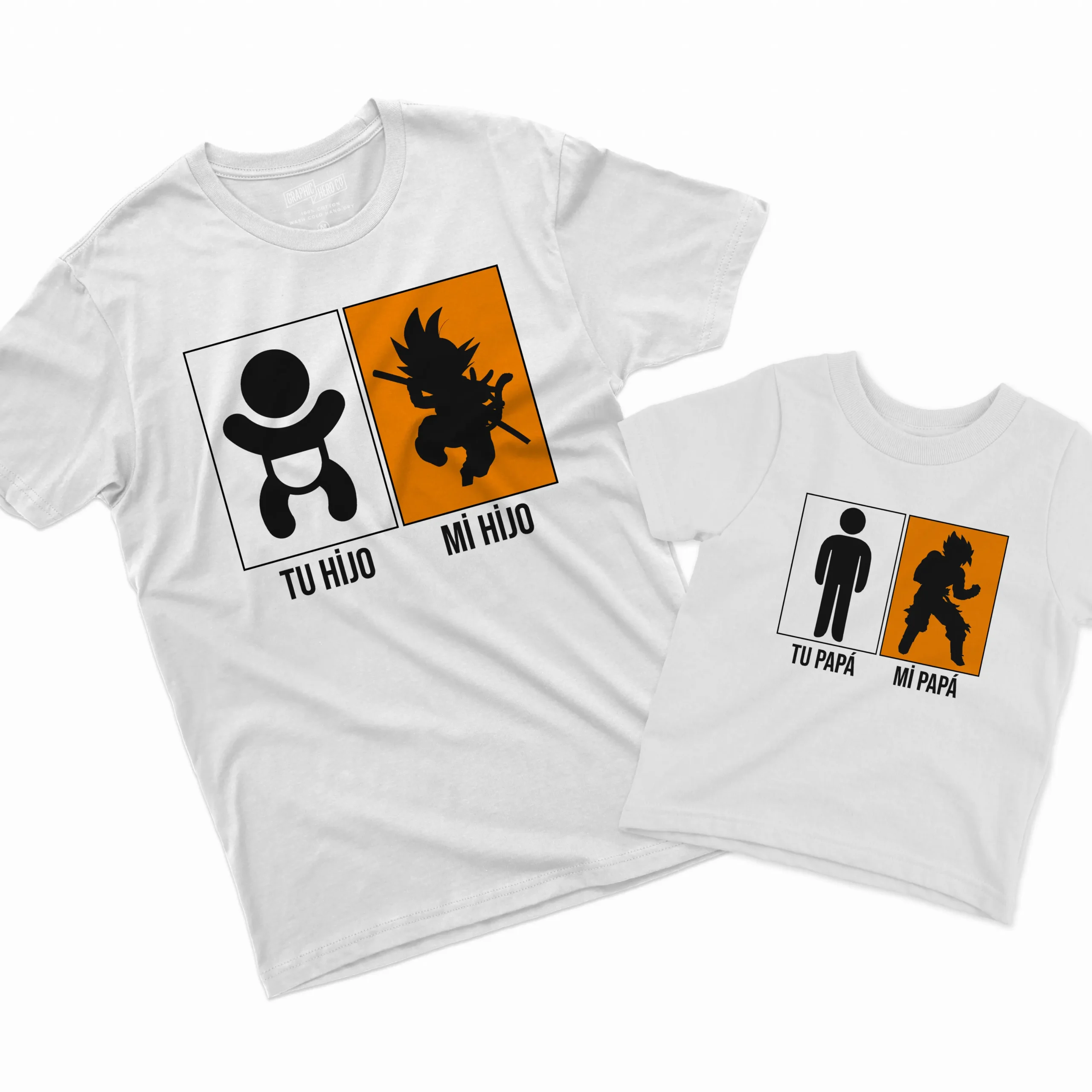Camisetas Padre e Hijo Tu Hijo Mi Hijo Tu Papá Mi Papá