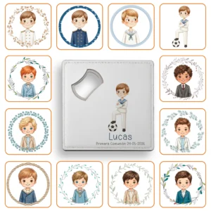 Posavasos Abridor Personalizado Niño Comunión