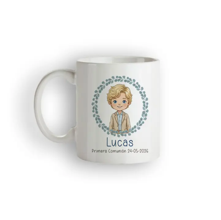 Taza Personalizada Niño Comunión