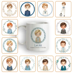 Taza Personalizada Niño Comunión