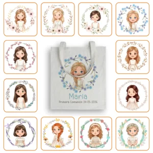 Bolsa tote bag personalizada Niña Comunión