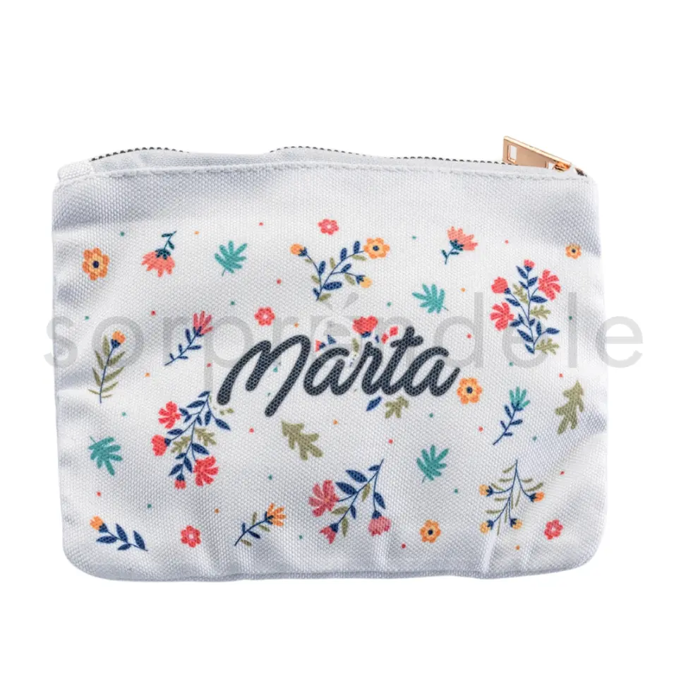 Neceser Florecitas Personalizado