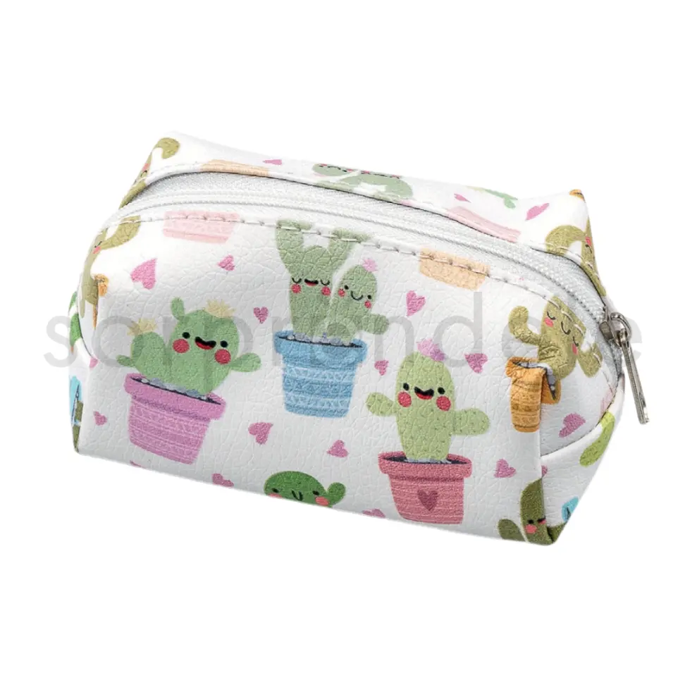 Monedero Cactus Símil Piel