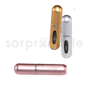 Perfumador Aluminio con Bomba de Recarga
