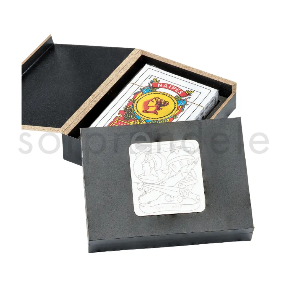 Estuche Madera Guarda Barajas
