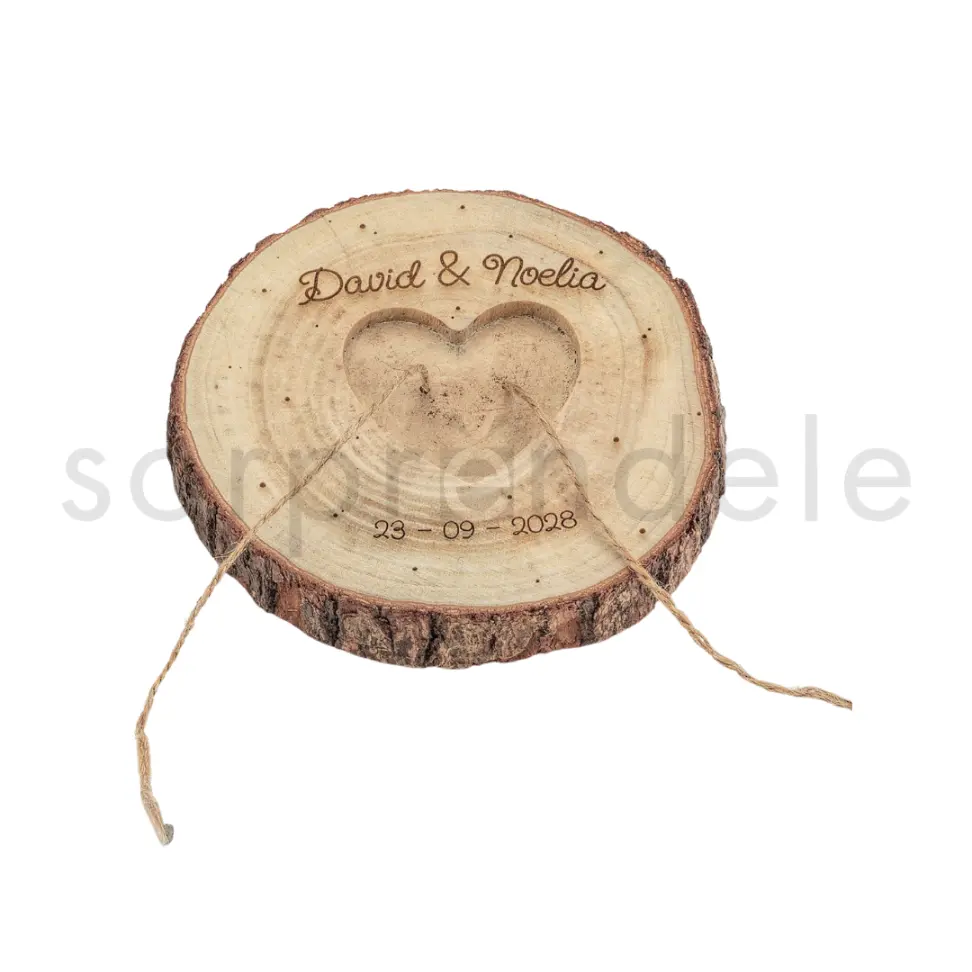 Porta Alianzas Rodaja Tronco