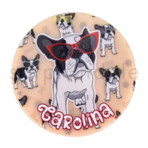 Espejo Doble Perros Personalizado