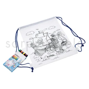 Bolsa Piratas para Colorear