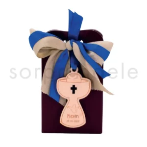 Cajita Colgante Azul Cáliz