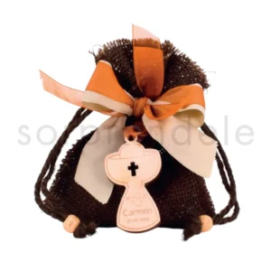 Bolsita Colgante Cáliz Lazo Naranja